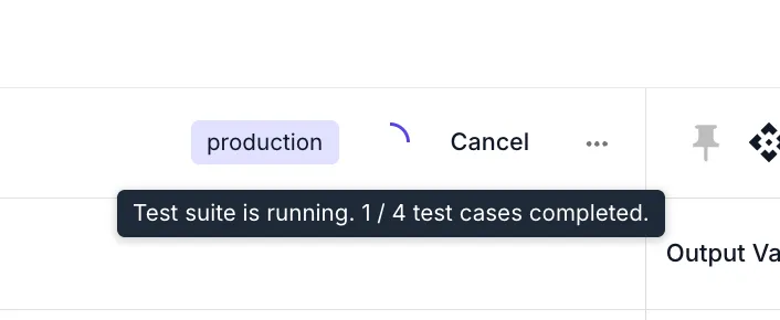Test Suite Run Progress