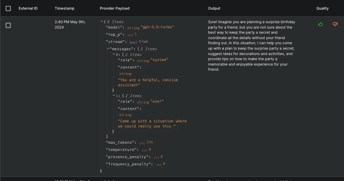 Prompt Node Execution