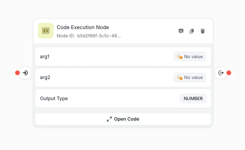 Code Execution Node
