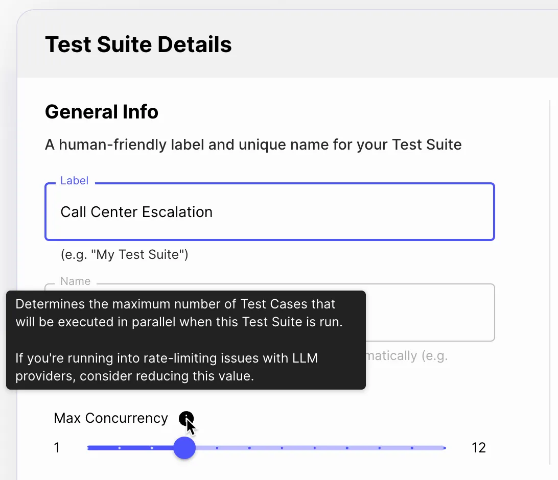Test Case Concurrency