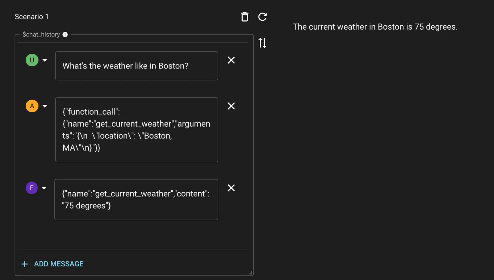 Assistant Response Following FUnction Call