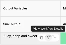 View Workflow Details