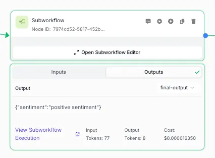 Sandbox Workflow Cost