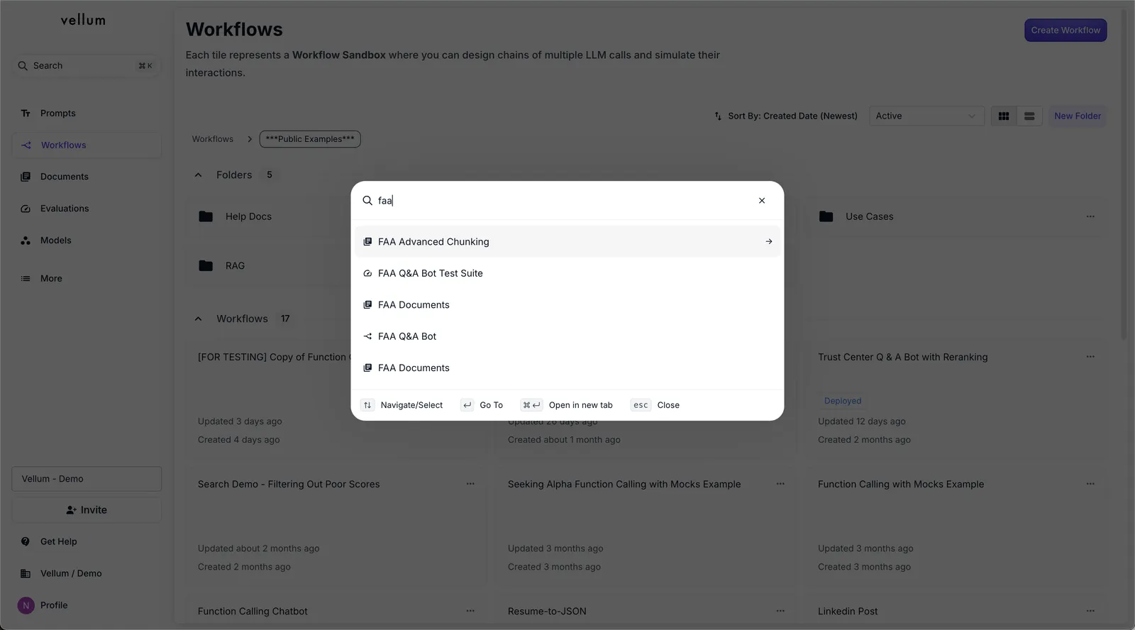 Global Search Omnibox