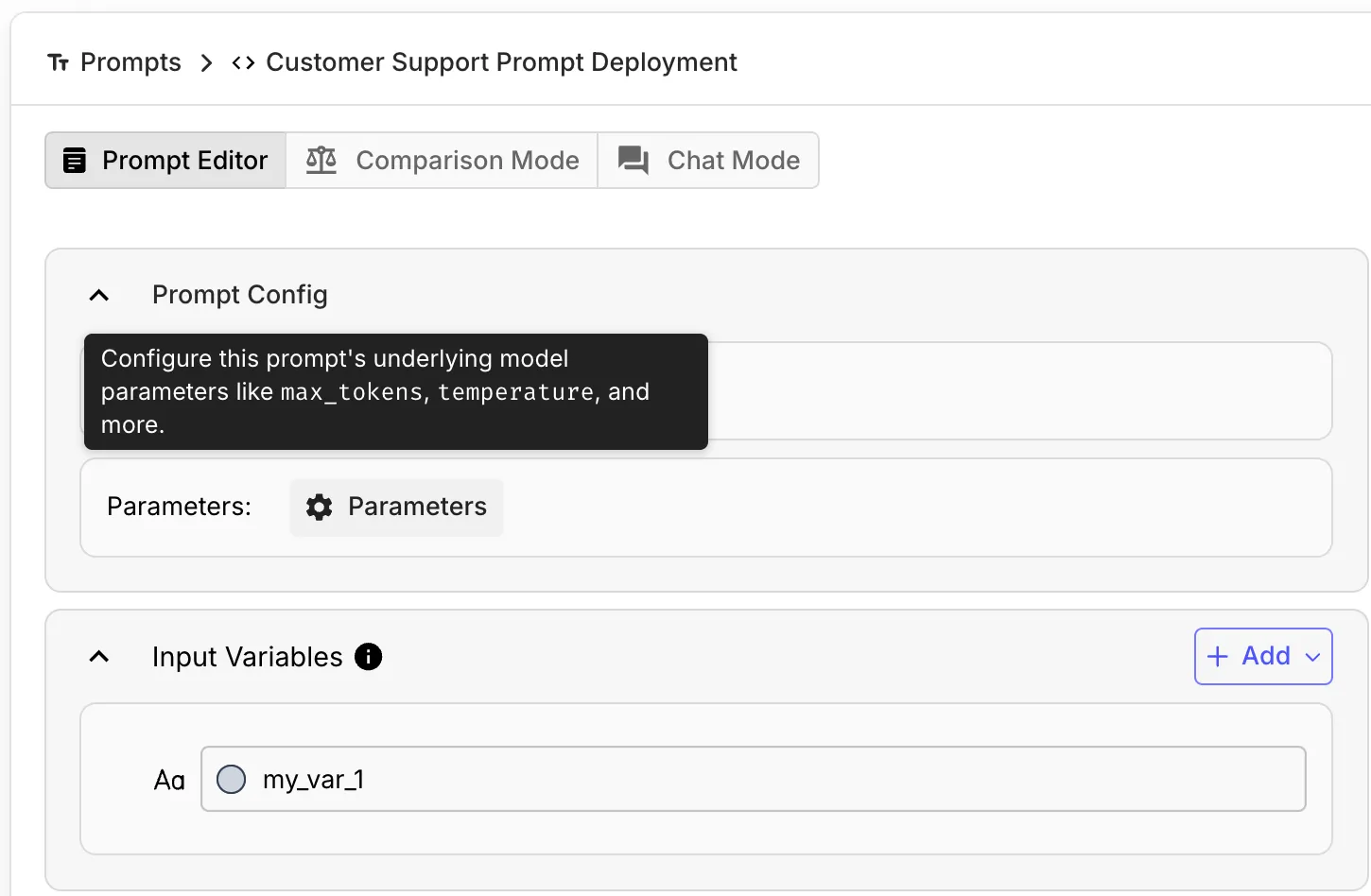 Visit Prompt Parameters to set Timeout