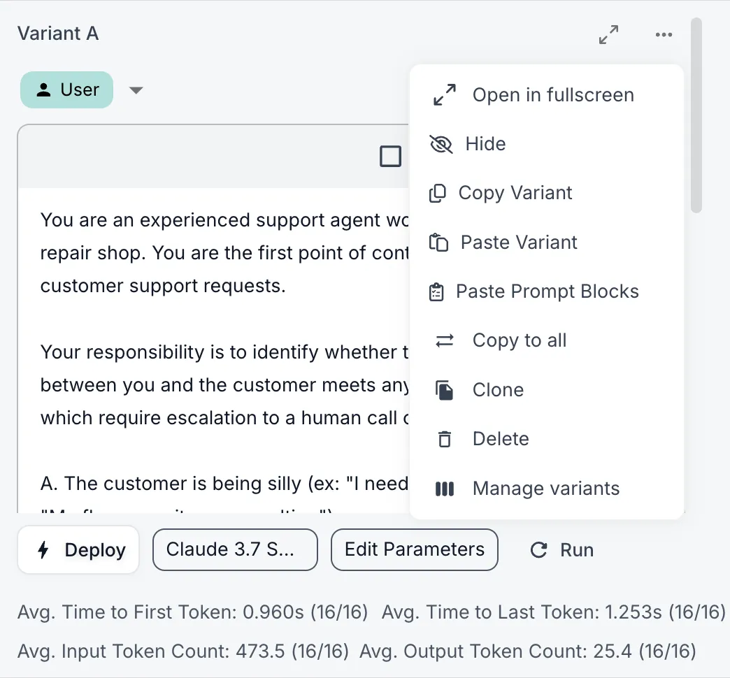 Copy/Paste Prompt Variants